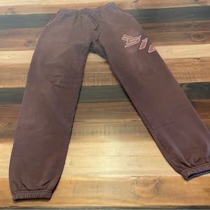 bornfrompain1993 'Pain Brown' Sicko Sweatpants by Ian Connor